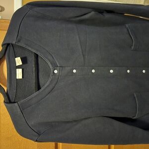 Covington Black Cardigan Sweater with Relaxed Fit